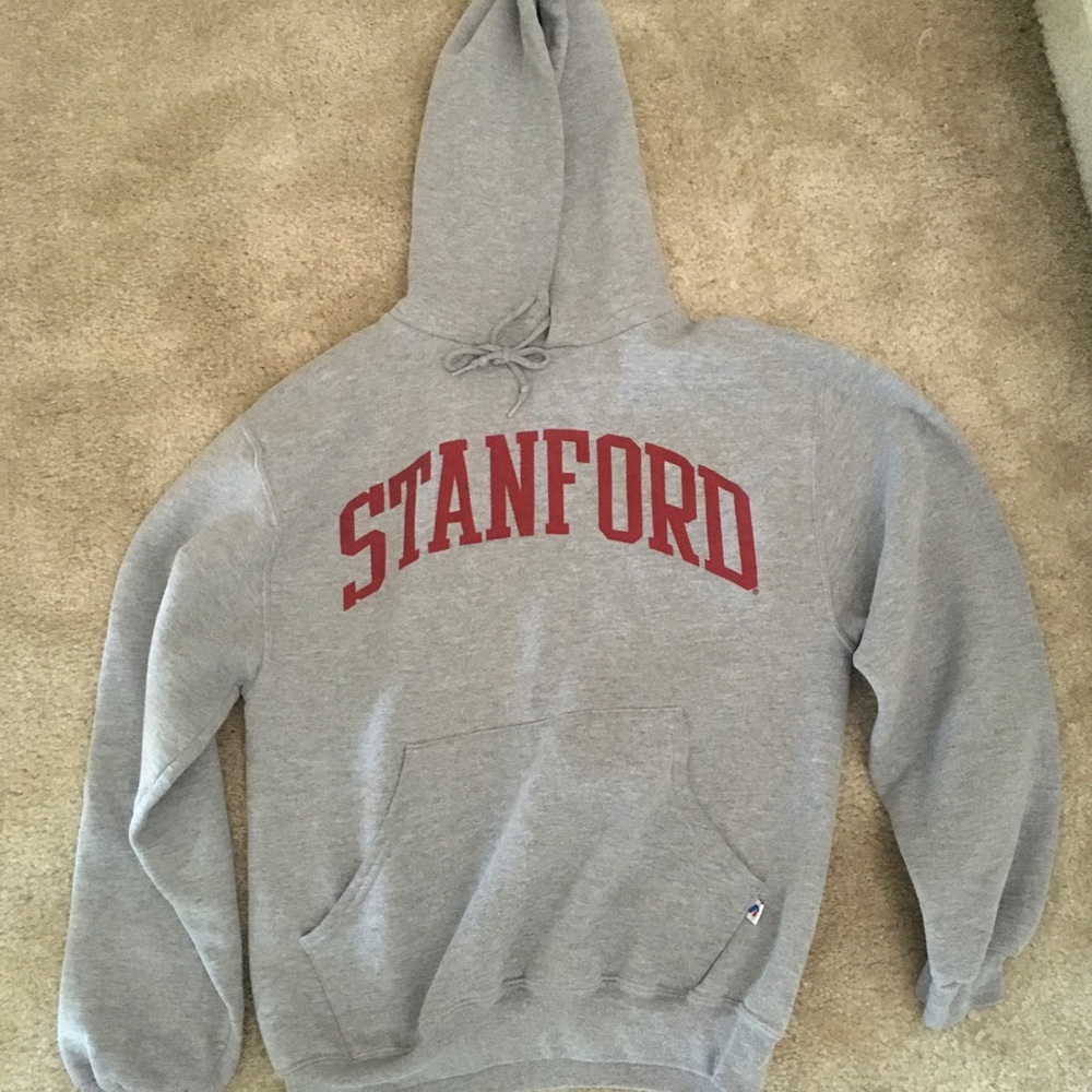 Stanford University sweatshirt gray grey hoodie s